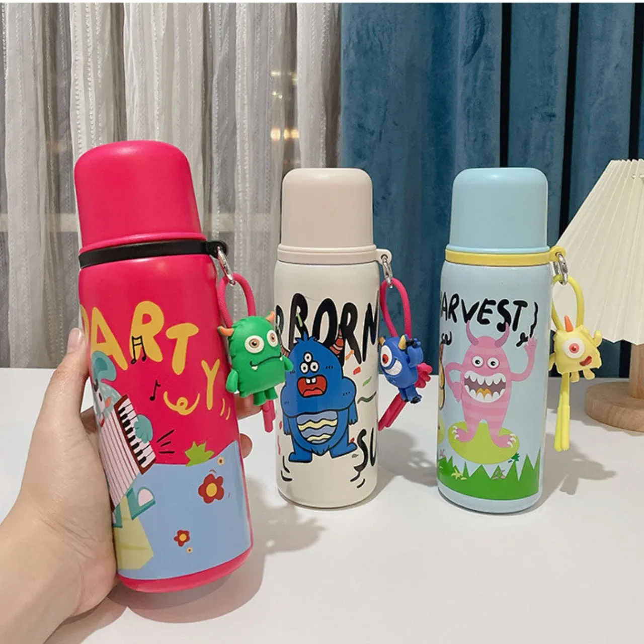 500ML Insulated U Sipper/Flask - STAINLESS PK26 | Peekaboo Kids Mart