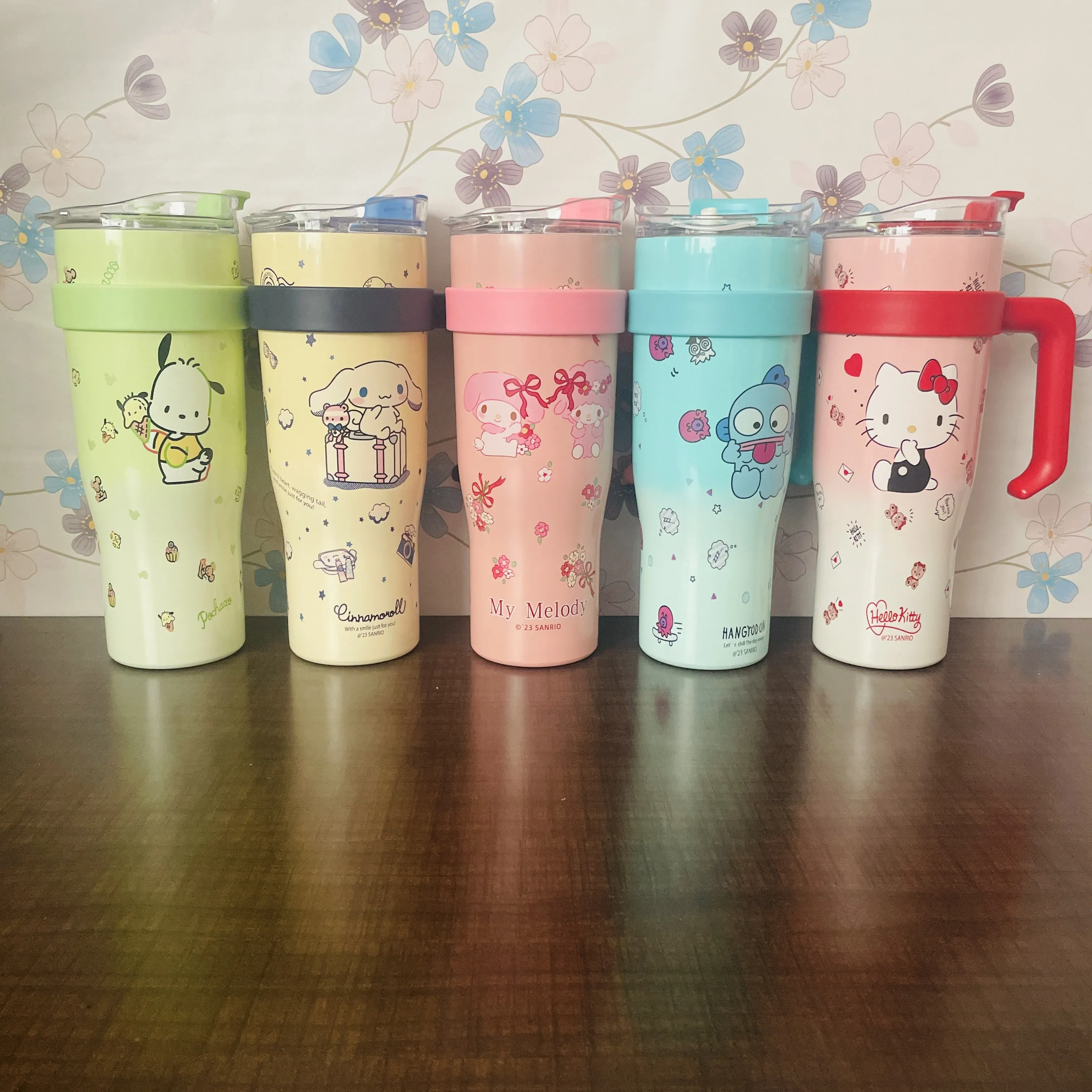 1200ml INSULATED TUMBLER WITH STEEL STRAW AND HANDLE-AIRTIGHT & LEAKPROOF | Peekaboo Kids Mart