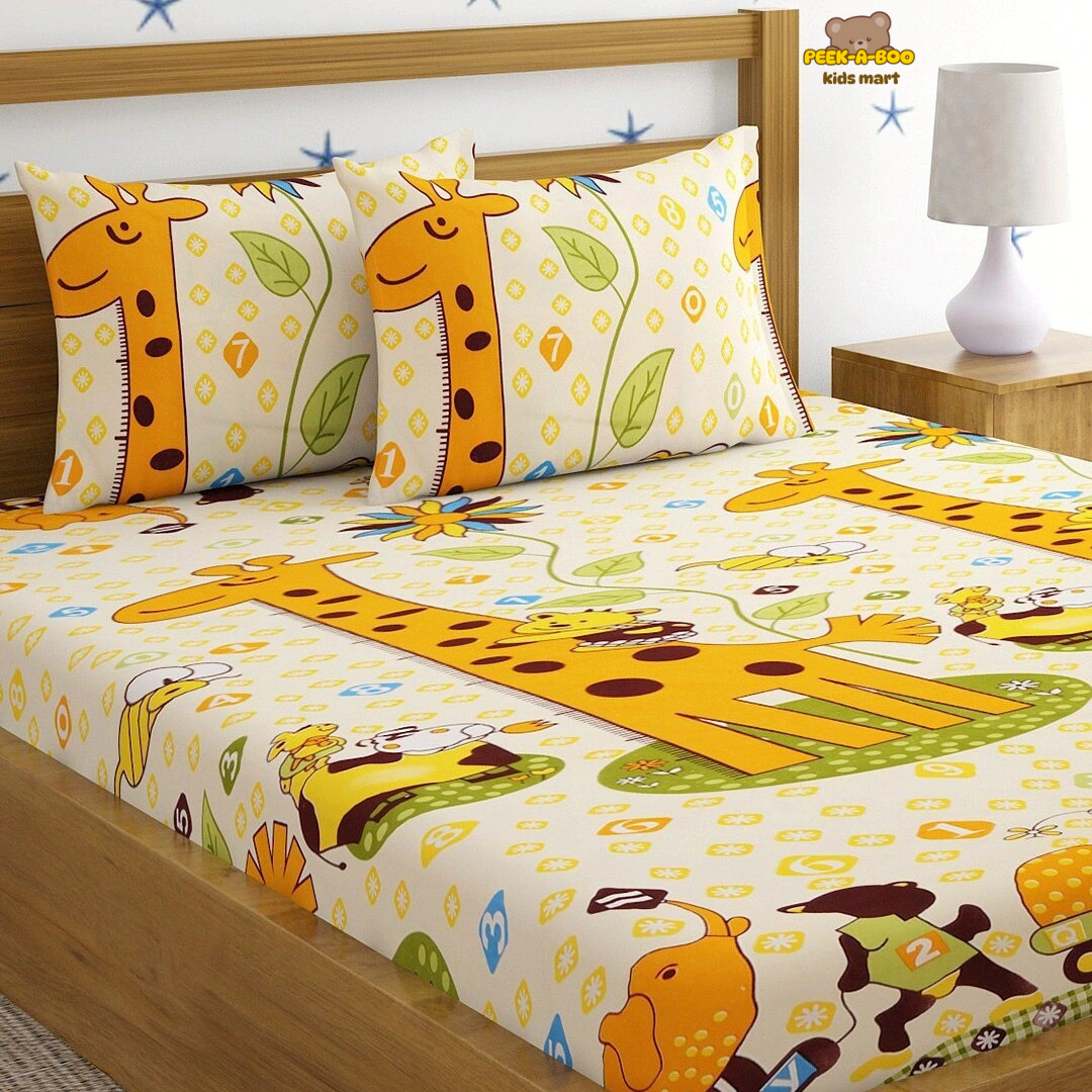 Double bed size Soft cotton Bedspread spread (Queen size) | Peekaboo Kids Mart