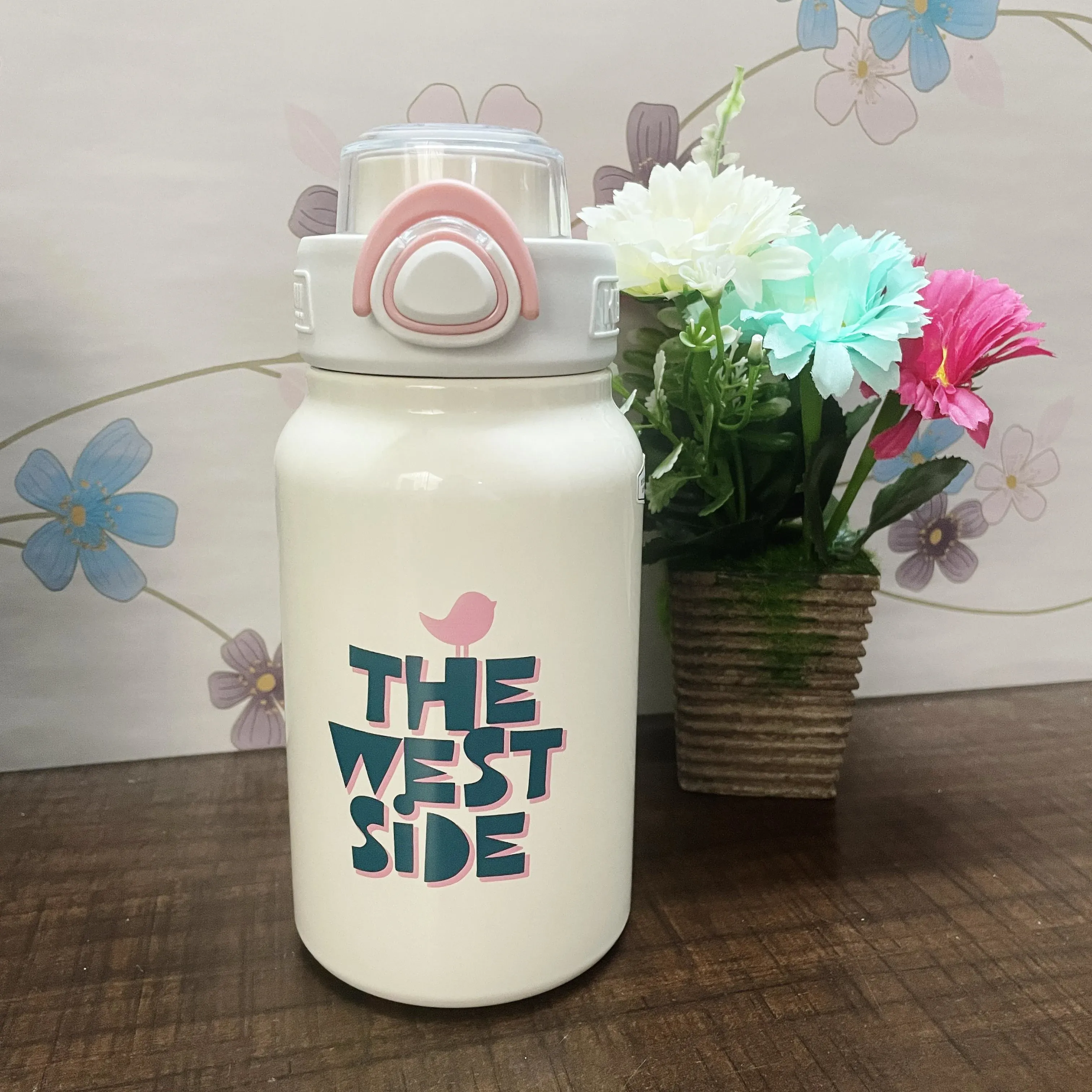 580ml Insulated Dual Sipper -PK37 | Peekaboo Kids Mart