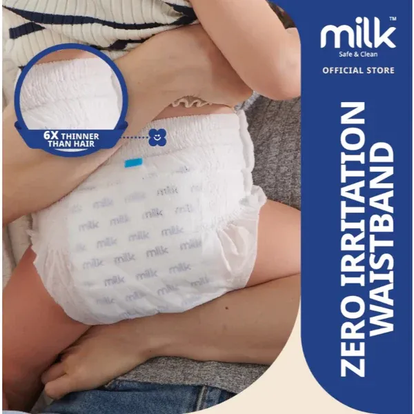 MILK DIAPERS XL PANT 15 to 22 kgs 30 PCS | Peekaboo Kids Mart