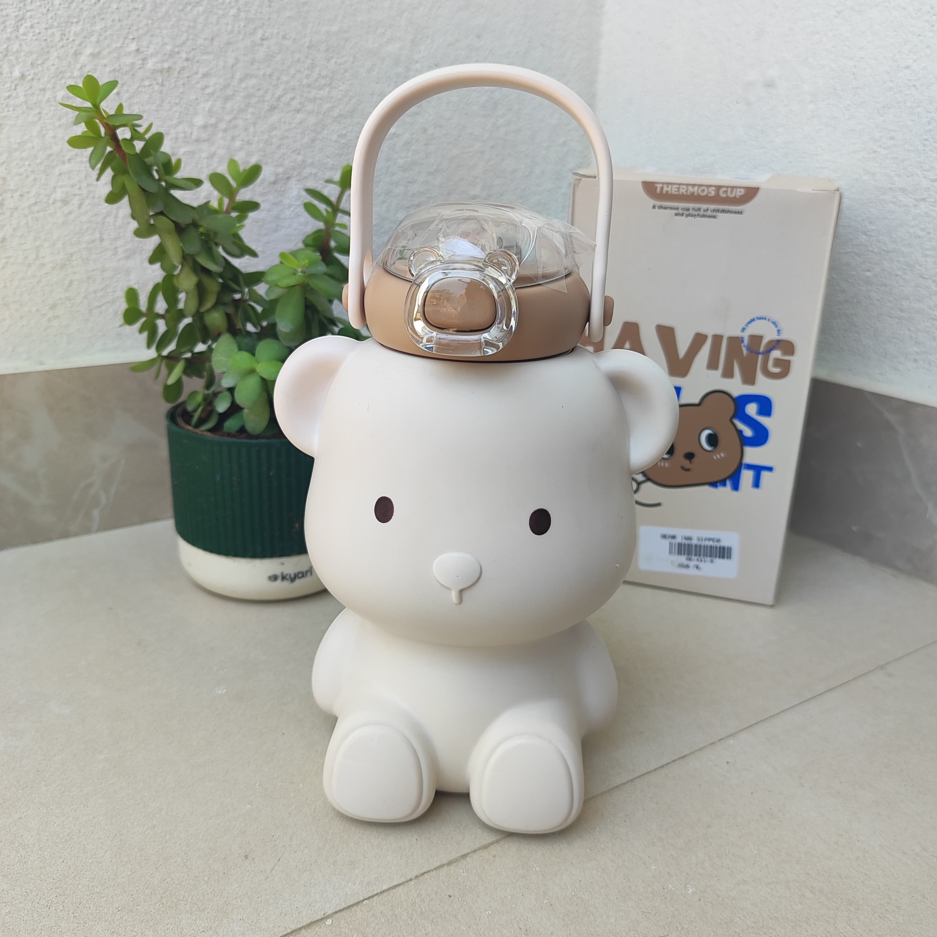 Bear sipper 450ml - Insulated  | Peekaboo Kids Mart