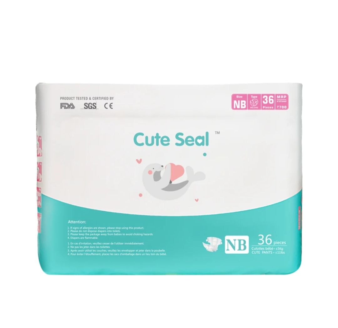 CUTESEAL DIAPERS – BABY DIAPERS | Peekaboo Kids Mart